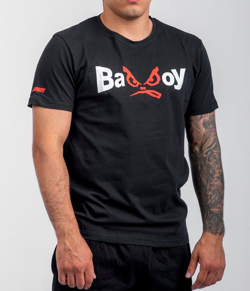 BAD BOY retro logo TSHIRT- black